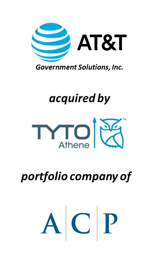 AT&T Divests Government Solutions, Inc. to Tyto Athene, a portfolio company of Arlington Capital Partners